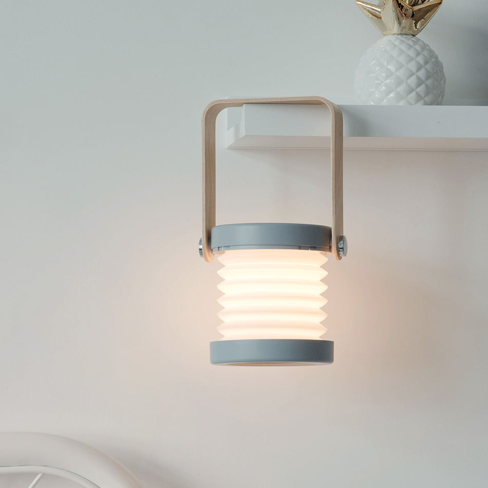 Foldable USB Rechargeable LED Lantern with Touch Dimming for Home Decor - GadgetNest Online Store