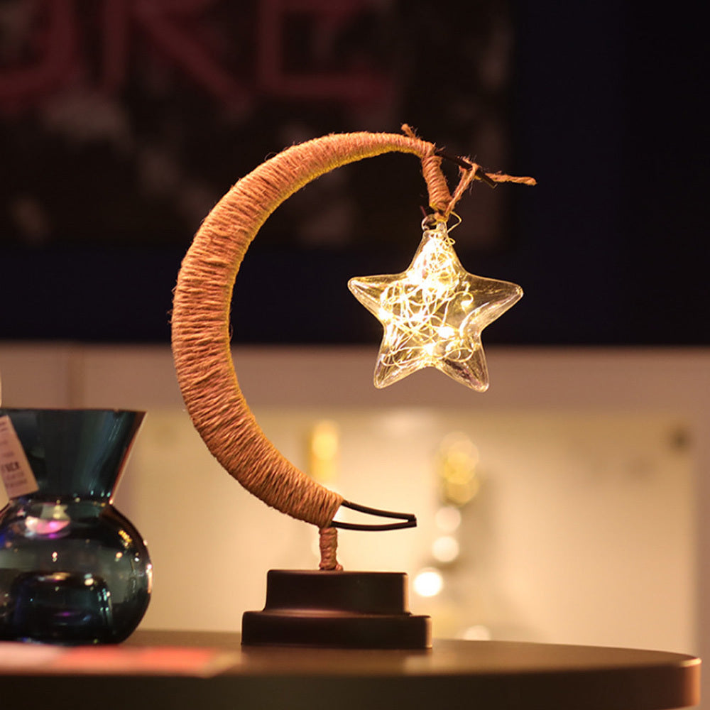 Star & Moon LED Christmas Decoration Lights – Indoor/Outdoor - GadgetNest Online Store