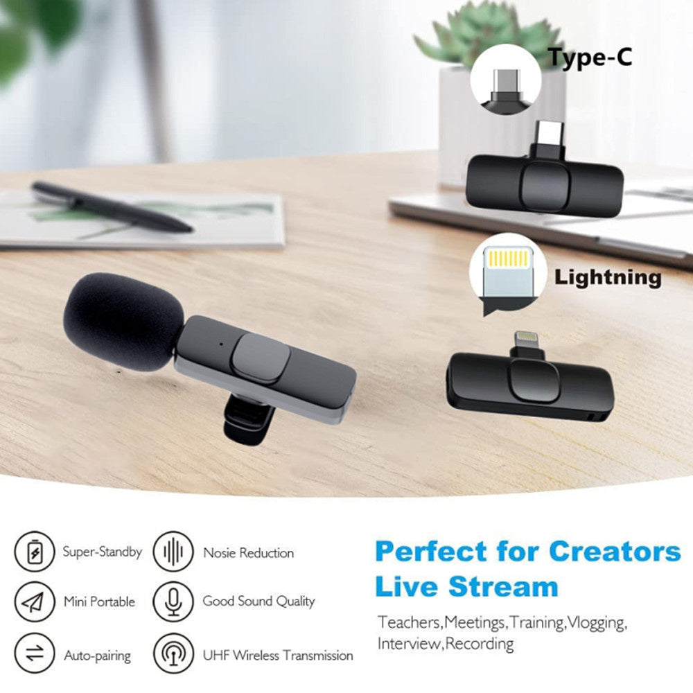 Wireless Lavalier Mic - GadgetNest Online Store