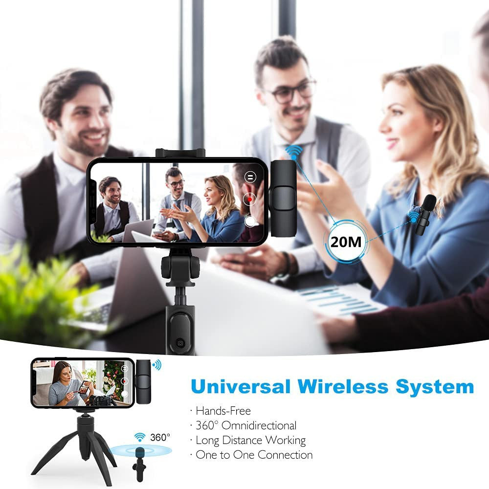 Wireless Lavalier Mic - GadgetNest Online Store
