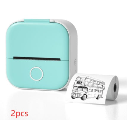 Portable Mini Bluetooth Thermal Label Printer – Ink-Free & Compact - GadgetNest Online Store