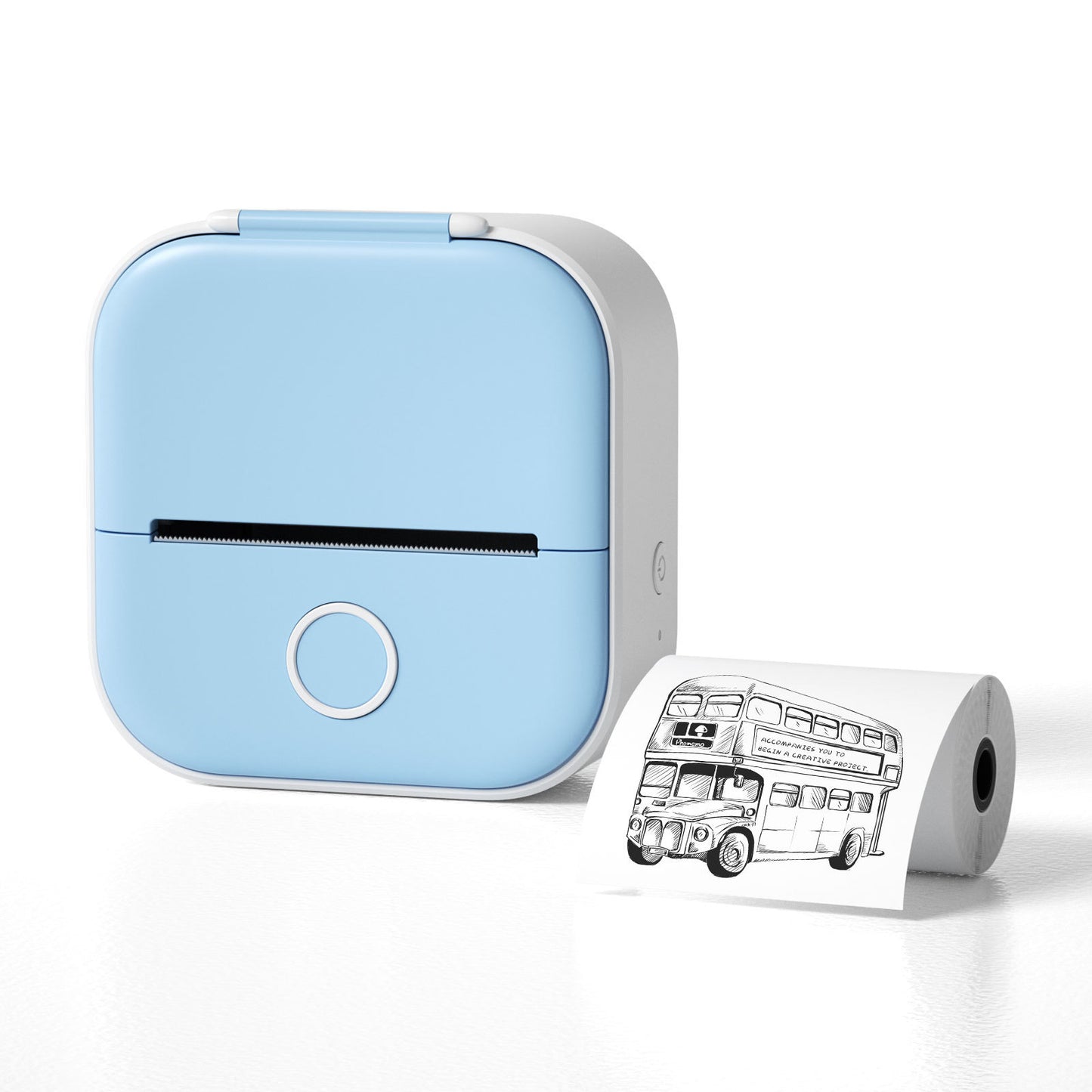 Portable Mini Bluetooth Thermal Label Printer – Ink-Free & Compact - GadgetNest Online Store