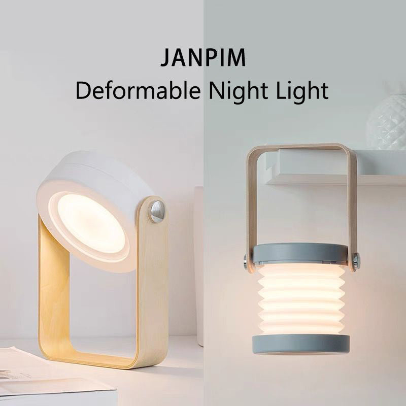 Foldable USB Rechargeable LED Lantern with Touch Dimming for Home Decor - GadgetNest Online Store