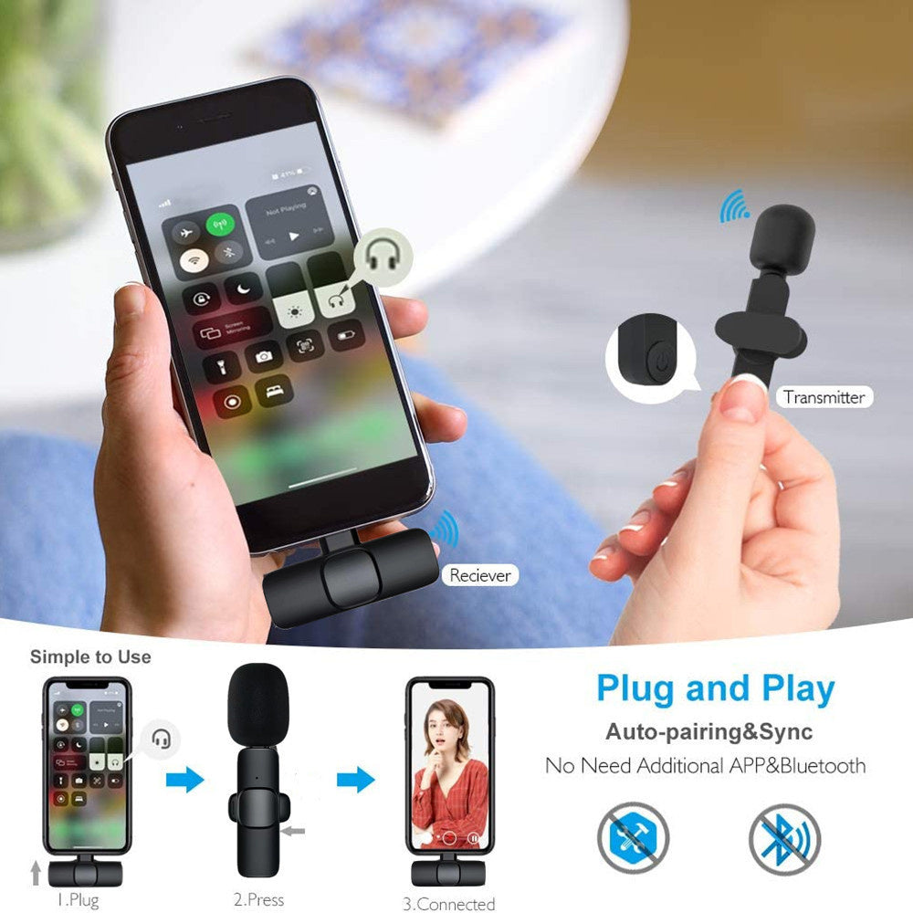 Wireless Lavalier Mic - GadgetNest Online Store