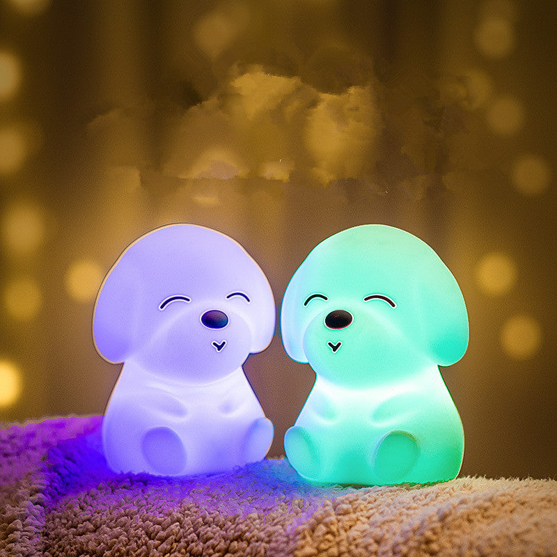 Cozy Glow Puppy LED Night Light – Soft & Safe for Kids - GadgetNest Online Store