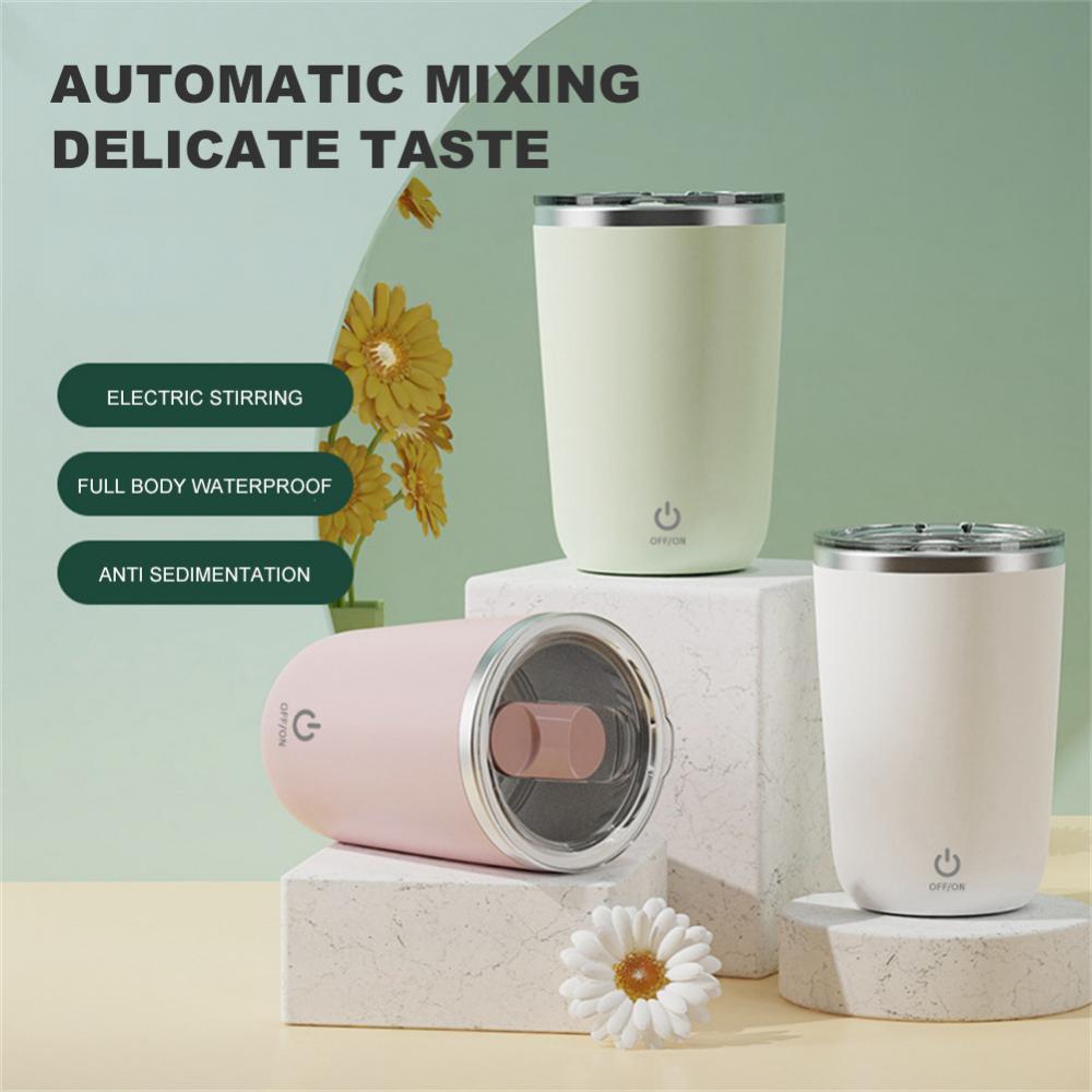 350ml Electric Self-Stirring Stainless Steel Mug