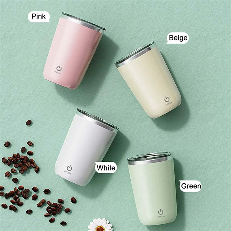 350ml Electric Self-Stirring Stainless Steel Mug