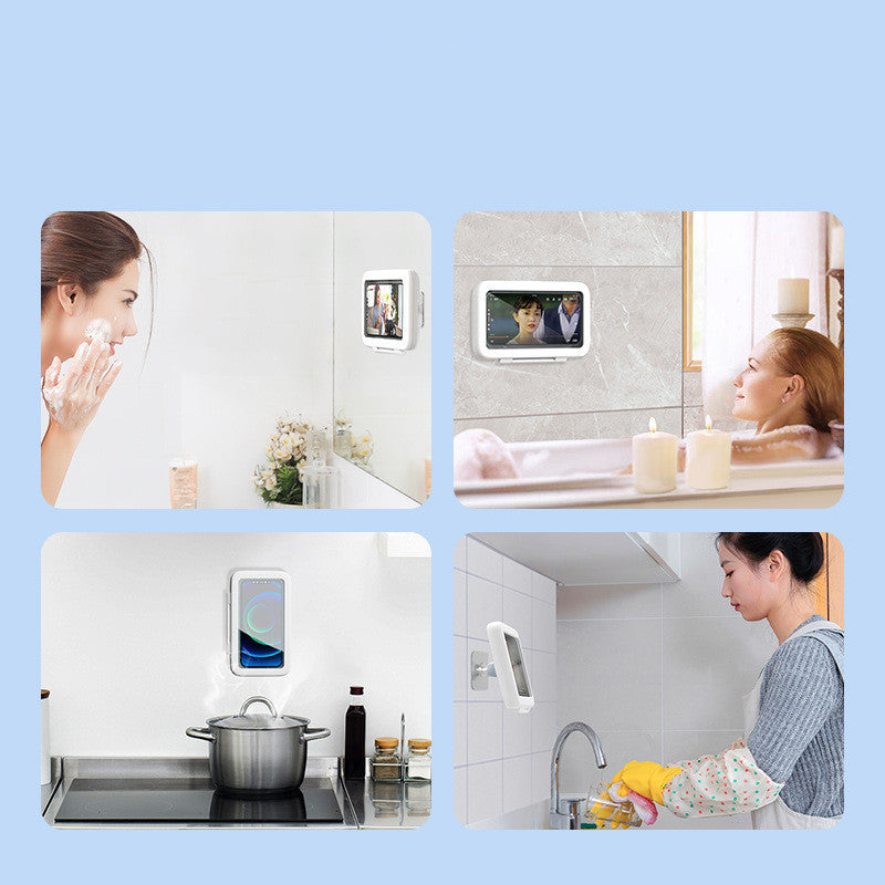 Waterproof Shower Phone Holder – Hands-Free Bathroom Mount - GadgetNest Online Store