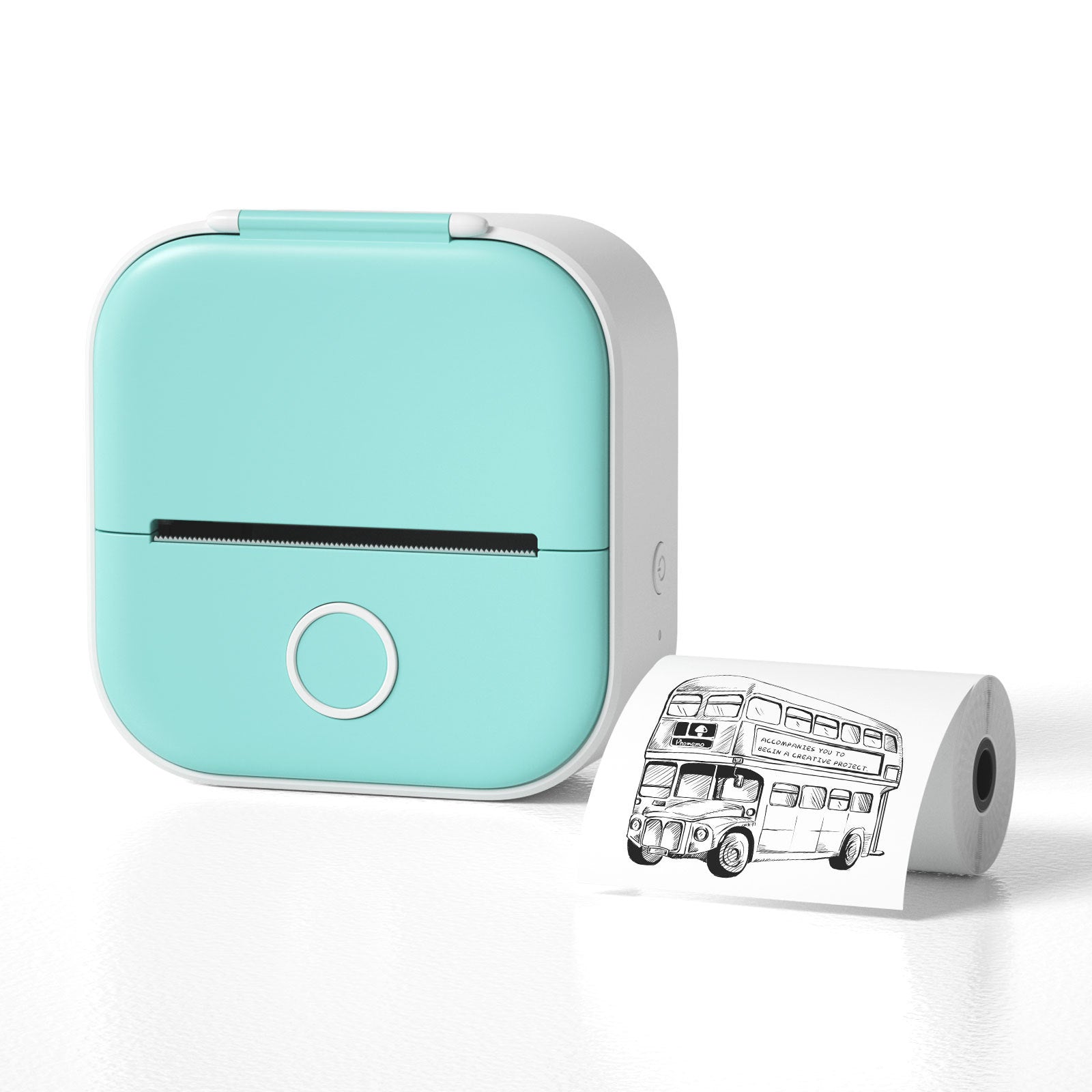 Portable Mini Bluetooth Thermal Label Printer – Ink-Free & Compact - GadgetNest Online Store