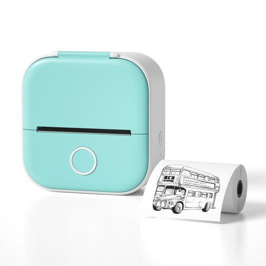 Portable Mini Bluetooth Thermal Label Printer – Ink-Free & Compact