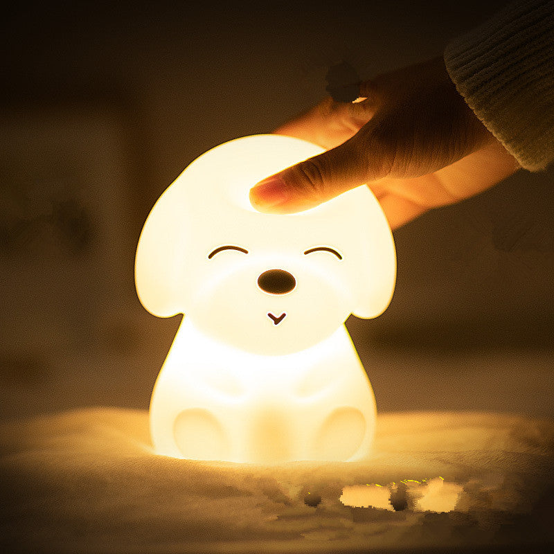 Cozy Glow Puppy LED Night Light – Soft & Safe for Kids - GadgetNest Online Store